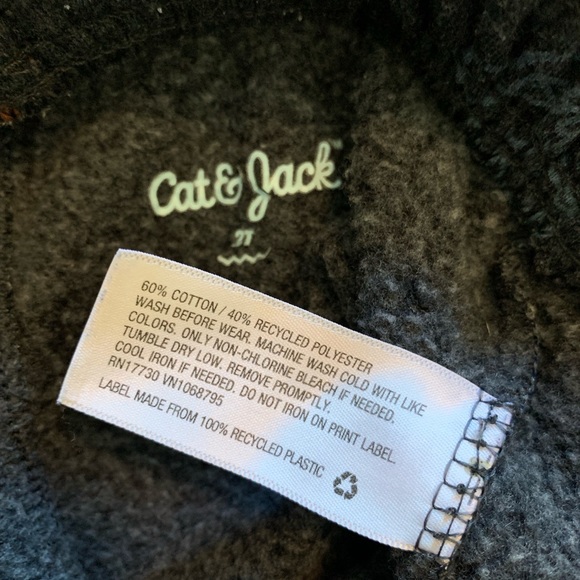 2T Cat & Jack Astronaut Sweatpants - Picture 3 of 3